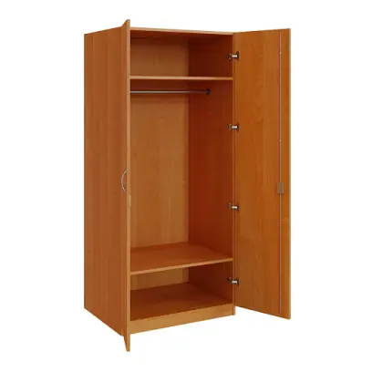 Q 22-80 skříň šatní, 2-dvéřová, 800x600x1800mm, olše jantar